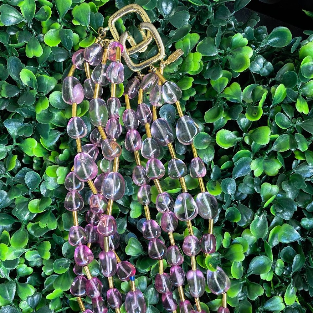 Vintage Kenneth Jay Lane Kjl Necklace - image 3